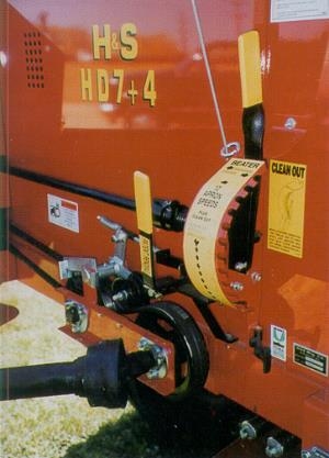 H&S Manufacturing HDNR 7+4 Forage Box